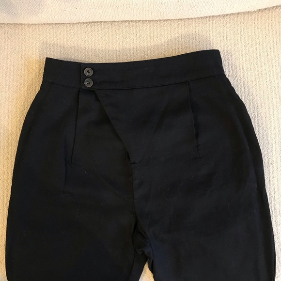OAK + FORT Black Dress Pants - Picture 2 of 7